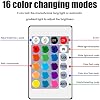 LED Light Bulbs RGB Light Cup 16 Color Changing E14 Smart Spotlight Bulb with Remote Control