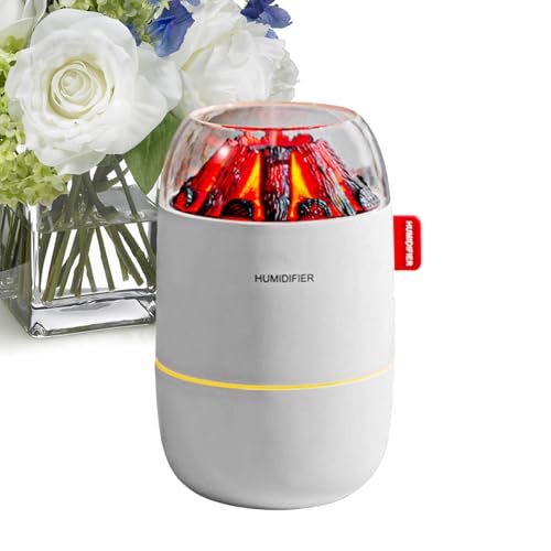 Humidificador Portátil - Dispositivo De Humidificación Con Tanque De Agua De 280ml,Humidificador de Vapor Frío,para Hogar, Dormitorio, Habitación de Bebé, Yoga, Estudios, Viajes,