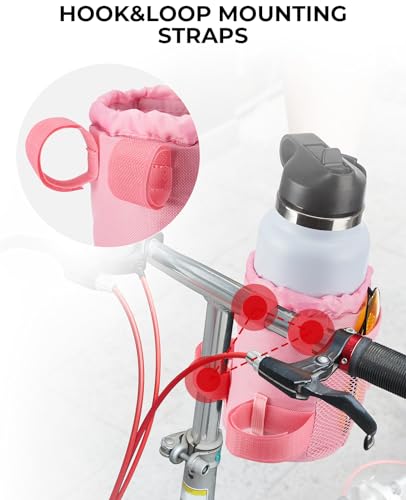 Kemimoto FCH-001 Bike Cup Holder, Bike Water Bottle Holder Handlebar thumb #3