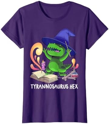 Tyrannosaurus Hex Halloween Dinosaur T-Rex Wizard Pentagram