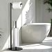 Toilet Paper Holder Stand, Toilet Paper Storage Standing, Standing Toilet Paper Stand, Standing Toilets Paper Holder with Storage, Bathroom ToiletPaper Roll Stand