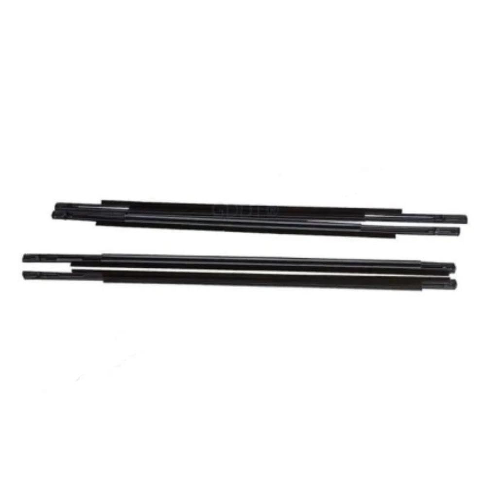 Bgdolpbu One Color Spare Parts 4Pcs Car Rubber Weatherstrip Window Glass Sealing Strip For Mitsubishi Outlander Sport Ga 2010-2021