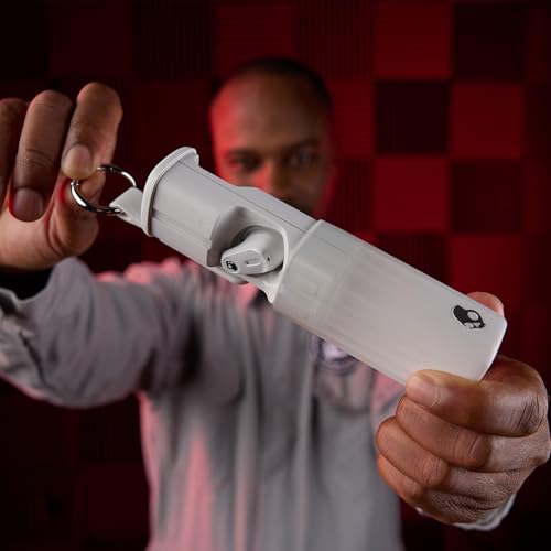 Image of Skullcandy Method 360 ANC Wireless Earbuds, Sound by Bose, Bluetooth Headphones, Premium Noise Cancelling, Up to 40 Hrs Battery, Sweat and Water Resistant, Microphone for iPhone Android - Bone