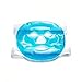 Reusable Gel Face Mask, Hot Cold Compress Pack, Blue, Non-Toxic Gel Material, for Facial Puffiness, Dark Circles, Headaches, Stress Relief, Spa Treatment