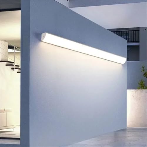 Aplique exterior impermeable para fachadas oscuras con LED regulable blanco 5