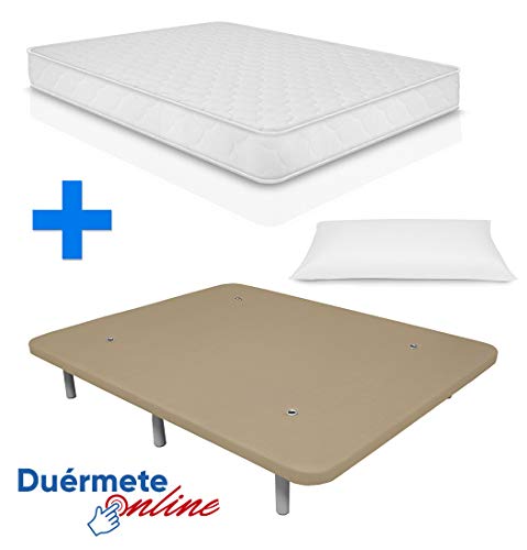 Duérmete Online Pack Colchón Viscoelástico Confortvisco