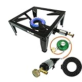 wok weber gasgrill ✅ Inkl. 150 cm Gasschlauch und Gasdruckregler 50mbar für die Verwendung im Freien