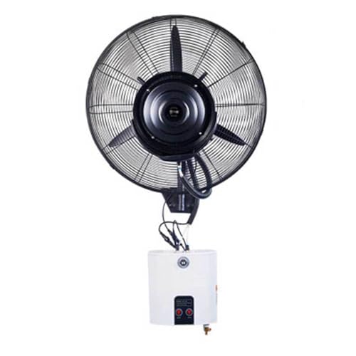 HADECOLL Ventilador De Pared Industrial con Pulverizador, Oscilante, con Depósito De Agua De 15 L, 3 Velocidades Y Llenado Automático De Agua, 650 W.