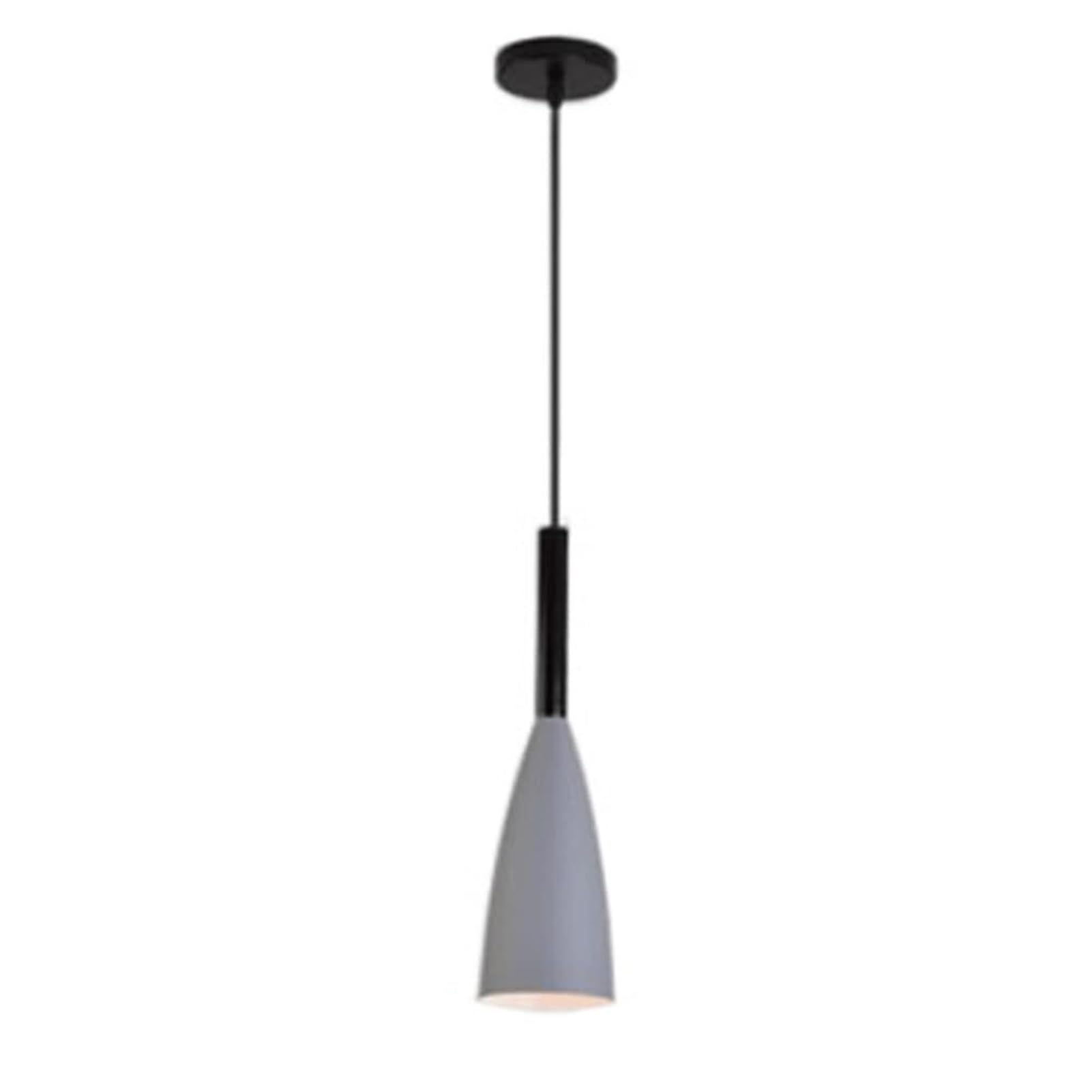 HXYSXHJUO Macaron Single Head Chandelier Color Lampshade Nordic Wrought Iron Pendant Light Modern Adjustable Small Hanging E27 E26 Base for Dining Room Living Bar