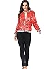 Anna-Kaci Womens Sequin Jacket Bomber Coat 1989 Sl... #4