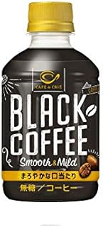 ポッカサッポロ カフェ・ド・クリエ ブラツクコーヒースムース＆マイルド 270ml 24本 1ケース