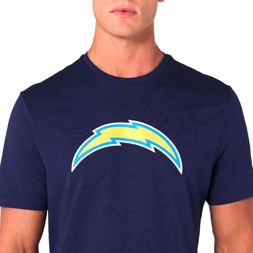 New Era Los Angeles Chargers NFL Team Logo Azul Camiseta — oferta en Amazon