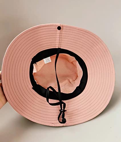 Kids Girls Ponytail Sun Hat Outdoor Uv-Protection Foldable Mesh Wide-Brim Beach Bucket-Cap (3-8Y) Purple #TOP4