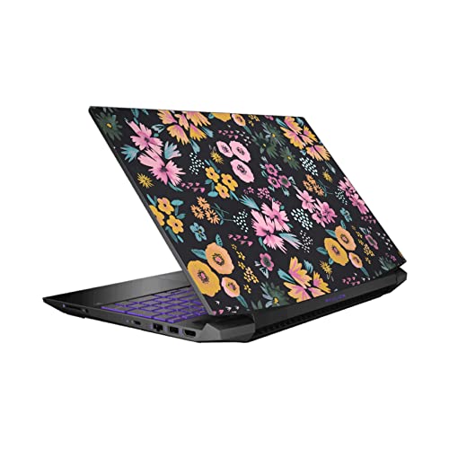 Vinyle HP Pavilion 15.6 floral pour personnaliser votre espace de travail
