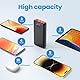 JIGA Power Bank 27000mAh 22,5W Externer Akku PD 20W USB C Powerbank mit Taschenlampe, Tragbares Ladegerät Kompatibel mit iPhone 15 14 13 12 Pro Samsung Huawei iPad