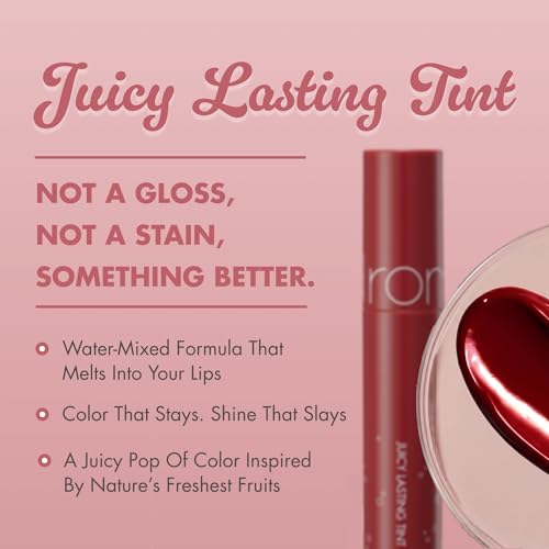 Image of rom&nd] Juicy Lasting Tint 16 colors | Vivid color, Glossy Finish, Long-lasting, moisturizing, Highlighting, Natural-beauty | Lip Tint for Daily Use, K-beauty | 5.5g /0.2oz #16 CORNI SODA 
