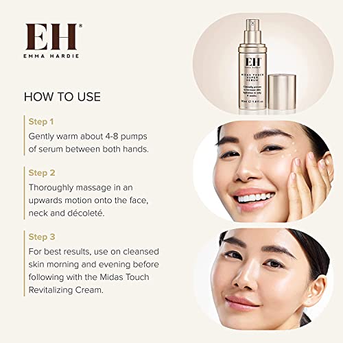 Emma Hardie Midas Touch Anti-Aging Super Serum, Facial Serum For Anti Aging With Niacinamide, Bakuchiol, Squalane And Aloe Vera #TOP7