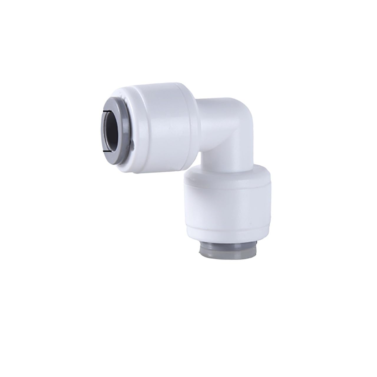 VCALDGFZ 90 Degree Elbow RO Water Fitting 15 Types Male Female 1/4 3/8 POM Hose PE Pipe Connector Filter Reverse Osmosis Parts(4)