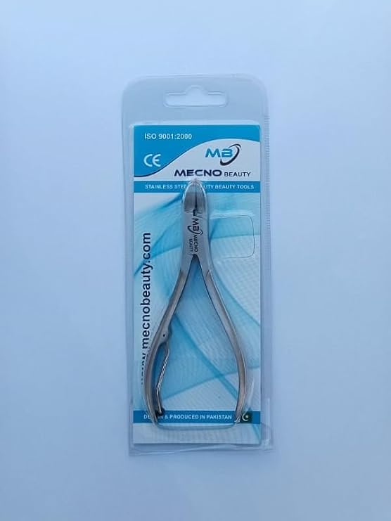 Profesyonel Paslanmaz Çelik Tırnak Makası, Tek Yaylı, 0.25 inç Keskin Kenar, Metalik Gri, MB-TIM-003