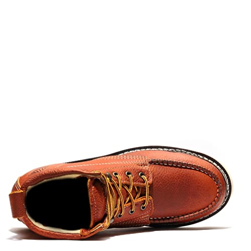 Bonanza Boots FRONTIER PLUS 6" Men's Moc Toe Work Boot - Built For Tough Jobs4