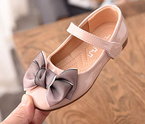 Kids Girls Dress Ballerina Mary Jane Flats Uniform School Ballet Shoes Wedding Princess Dress2