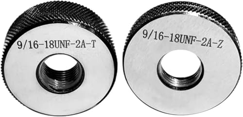Calibrador de hilo roscado 1SET precisión 2A miniatura 4