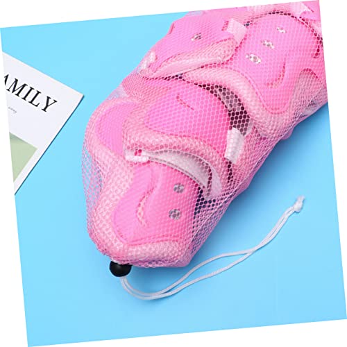 image for Kisangel 6pcs/1 Set Kid Skateboard Motorcycle Suit Knee Pads for Kids 