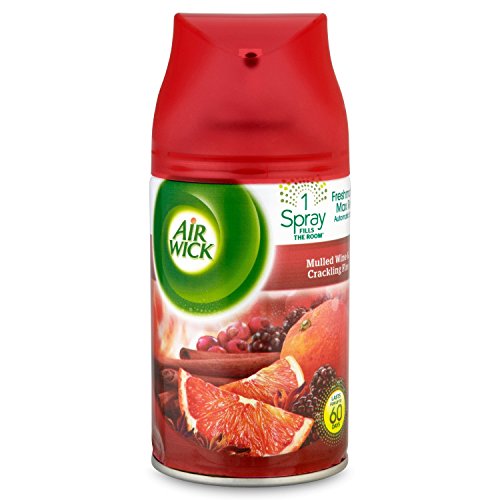 4 x Air Wick Freshmatic Max Automatische Spray Refill 250ml - Glühwein bij het vuur