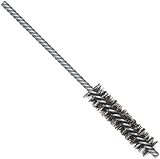 Weiler 21107 1/2' Power Tube Brush, .006' Steel Wire Fill, 2' Brush Length, Made in the USA
