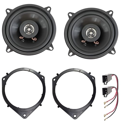 Sound way - Speakers Speakers with 13 cm adapters compatible with Fiat Doblò/Fiorino/Qubo - Citroen Nemo - - Peugeot Bipper