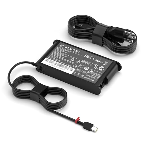 Ruilezyo Cargador USB C de 135 W compatible con Lenovo ThinkPad Z16 P16s P15s P14s E16 E15 E14 T16 Yoga/Slim Pro 9 7 6 7i 9i Book 9 ThinkBook 16 14p 14 15 14s IdeaPad Slim/Pro 9 7 5 Legion 9 Portátil