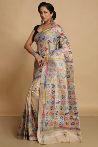 tcl TheCrazyLooms tussar silk saree in tussar silk – image 6