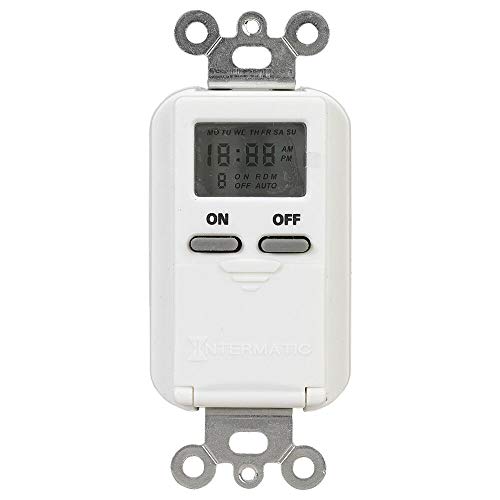 Intermatic Iw505K 15-Amp Digital In-Wall Timer , White #TOP1