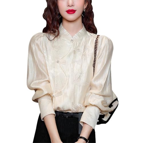Chemise à col croisé style chinois femme : le haut fluide anti-routine