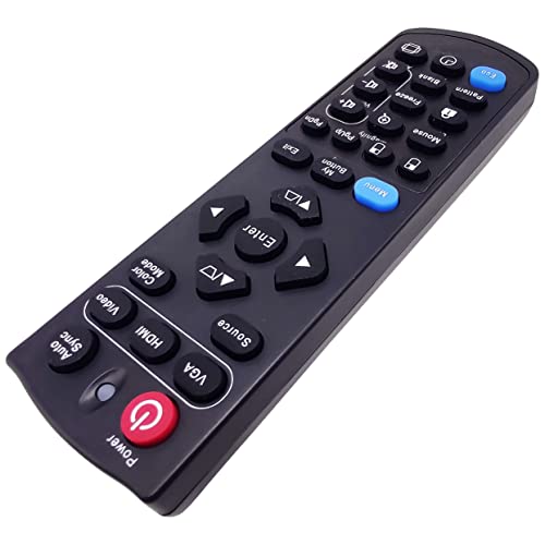 Leankle Remote Controller XX5040005400 for Vivitek Projectors DS262, DS272, DW265, DW275, DW284-ST, DX251, DX255, DX263 - Image 2