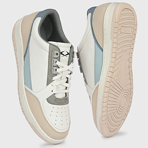 Image of Cruiser Mens Sneaker | Casual Shoes | Cushioned Insole | Lace-Up Design | Arch Support & Ventilated Comfort | Perfect Pair with Casual Outfit (Augustus)