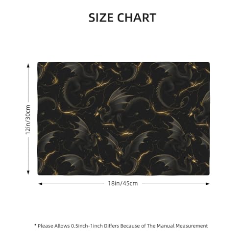 Set de table dragon résistant à la chaleur pour protéger votre table