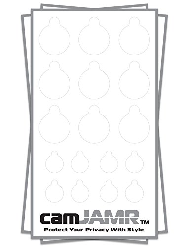 Webcam Cover(s) for Laptops/Pad Devices & Much More! camJAMR Basic Pack (3 Packs - 51 Total Webcam Covers)