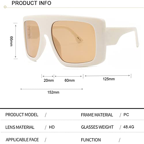 Vintage Sunglasses Women Oversized Sun Glasses Ladies Big Frame Pink Shades2