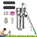 Groundwater Hand Pump - Manual deep well device, Sturdy home use water drawing tool | Courtyard water pump solution, Hand-powered system for rural yard garden outdoor well water supply