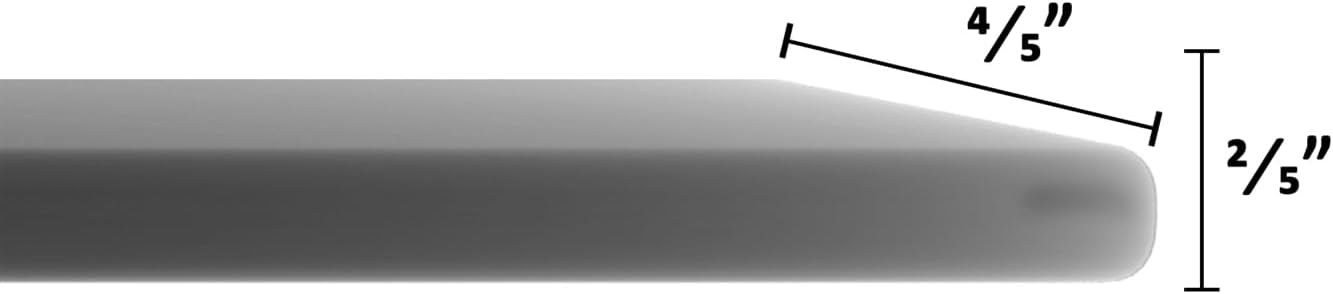 28" Inch Round Tempered Glass Table Top Black Glass 2/5 Inch Thick Beveled Polished Edge