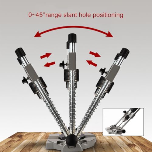 Support de guide de perceuse réglable multi-angle avec mandrin 1.5-13mm - 6