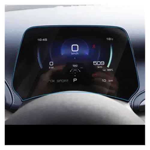 Verre trempé BYD Yuan Plus 2022 finies les rayures sur l'écran GPS et le tableau de bord