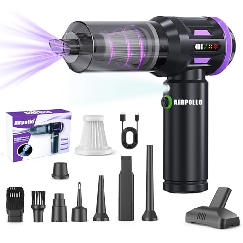 Airpollo V2 Handheld Car Vacuum 29000Pa 4-in-1 LED