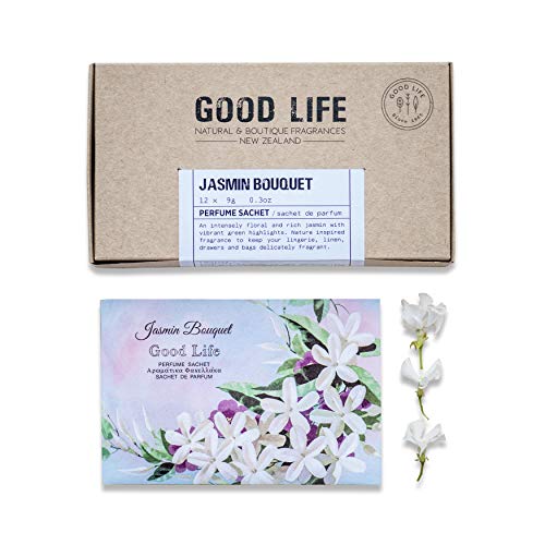 Jasmin Bouquet Scented Sachets | Designed and Manufactured in New Zealand | 12 Sachets