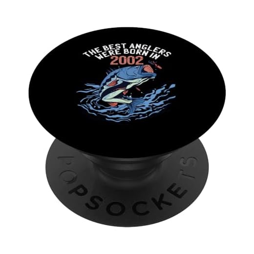 The Best Anglers Were Born 2002 Año 2002 Cumpleaños PopSockets PopGrip Intercambiable