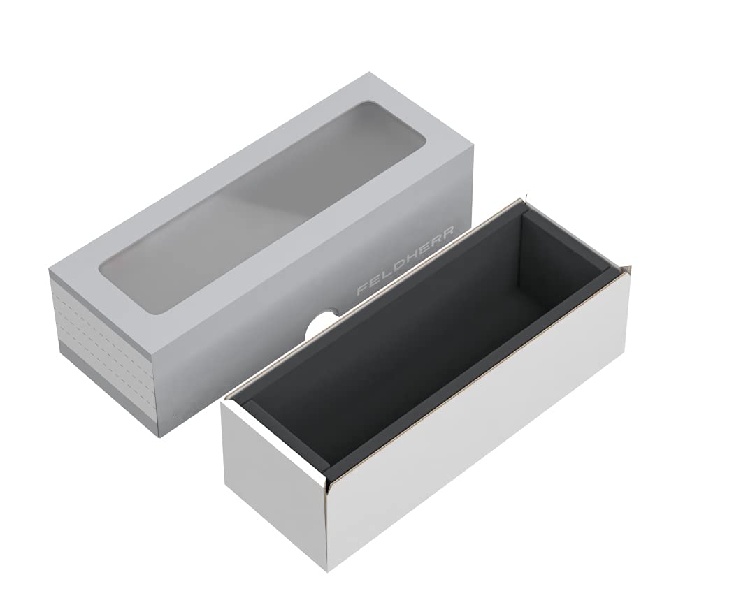 Feldherr Storage Box MTLB170 160 x 60 x 50 mm do modeli lokomotyw, wagonów i pojazdów kolejowych, Kolor:Grey, Amount:10 pcs.