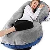 Chilling Home Pregnancy Pillows for Sleeping, C Shaped Body Pillow Pregnant Pillows for Sleeping...