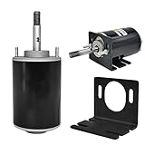 motore magnetico tesla Facile da Installare: Motore dc a magneti permanenti viene fornito con una staffa dc per un facile montaggio. Con le sue dimensioni compatte, si adatta alla maggior parte dei progetti fai-da-te e si collega facilmente a una fonte di alimentazione.