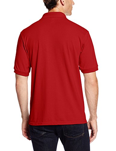 Hanes EcoSmart Jersey Polo, Short-Sleeve Men, T-Shirt, 2-Pack2